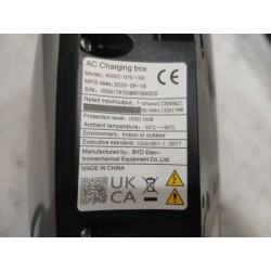 Borne de recharge - AC - 7 KW - 220V - norme européenne - version connectée - pistolet unique - 5m - BYD - 18682333-00