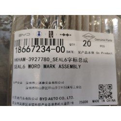 Emblème SEAL6 - BYD - 18667234-00