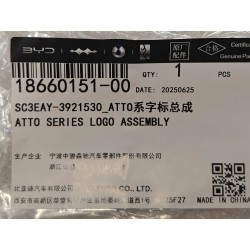 Logo série ATTO - BYD - 18660151-00