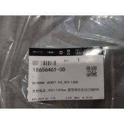 Outdoor jacket xxl - byd logo - BYD - 18656461-00