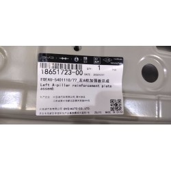 Plaque de renfort de montant A gauche - BYD - 18651723-00