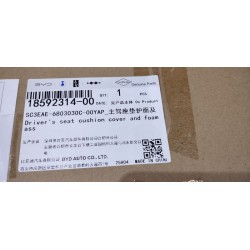 Coiffe et mousse de coussin de siège conducteur - blanc cassé - BYD - 18592314-00