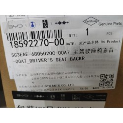 Dossier de siège conducteur-Noir 5 - BYD - 18592270-00