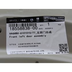 Porte avant gauche - BYD - 18558838-00