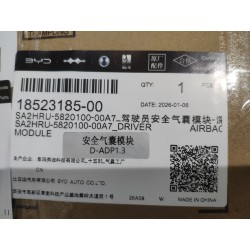 Module airbag conducteur-Noir A7 - BYD - 18523185-00