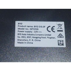 Commande multimédia - BYD - 18499766-00