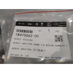 Faisceau de câblage de hayon 2 - BYD - 18475062-00