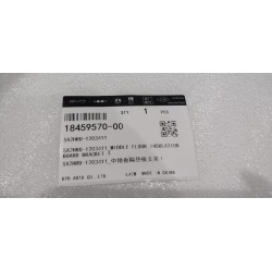Support de bouclier thermique plancher central 1 - BYD - 18459570-00