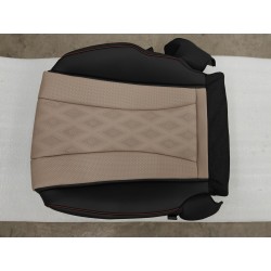Mousse et couvercle de coussin de siège conducteur - brun - BYD - 18441957-00