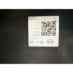 Plaque de protection - P0C - 1180 - PP + acier + fibre de verre - noir - BYD - 18364581-00