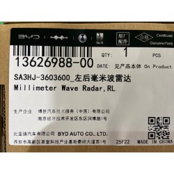 Radar à ondes millimétriques arrière gauche - BYD - 13626988-00