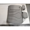 Sous-ensemble dossier de siège arrière gauche-Gris Sel Marin - BYD - 18283818-00