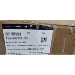Appui-tête de siège arrière - noir foncé 5 - BYD - 18280793-00
