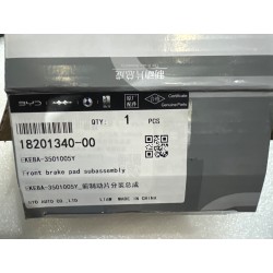 Sous-ensemble plaquettes de frein avant - BYD - 18201340-00