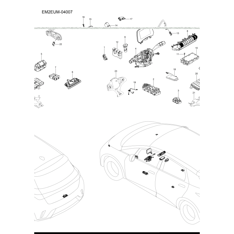 Accessoires électriques BYD Dolphin