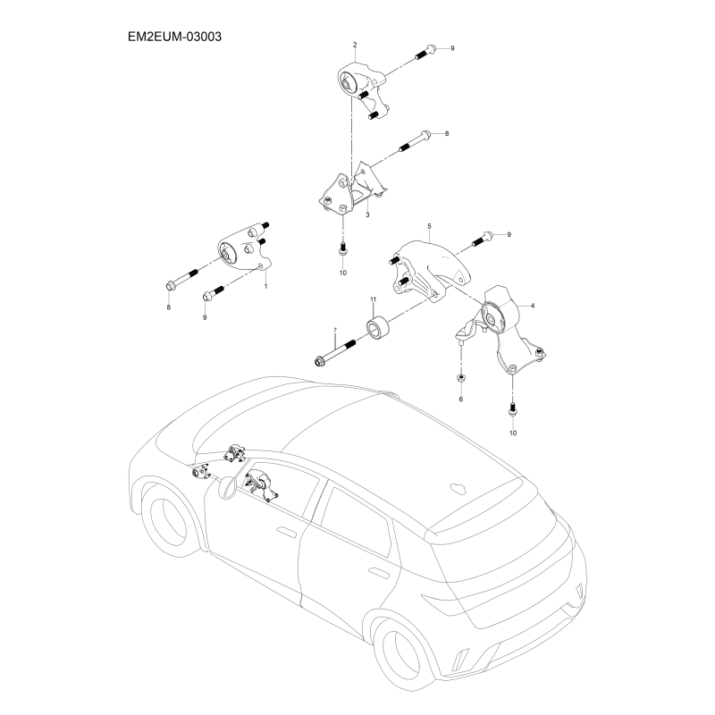 Suspension BYD Dolphin