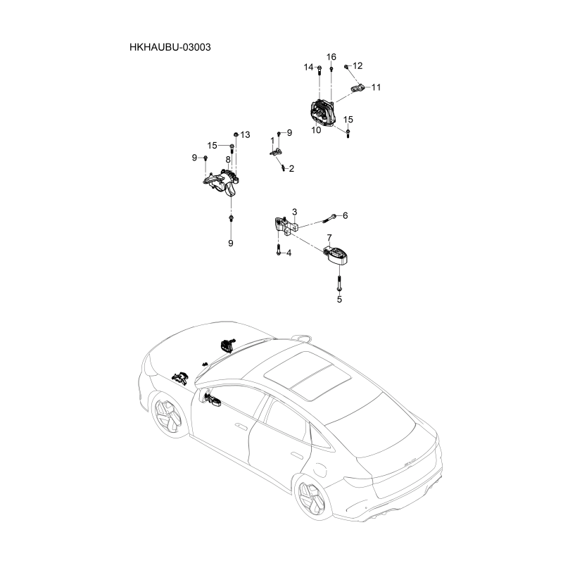 Suspension BYD Seal 6 DM-i