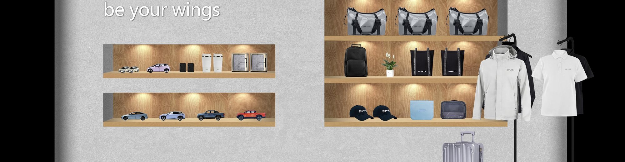 Accessoires d'origine BYD - showroom officiel